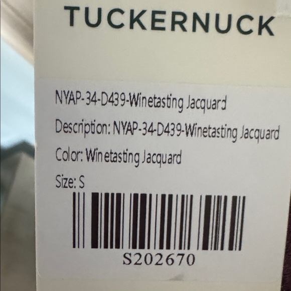 Tuckernuck Plum Satin Ruffled Neck Dress. Small. New. - Picture 5 of 7
